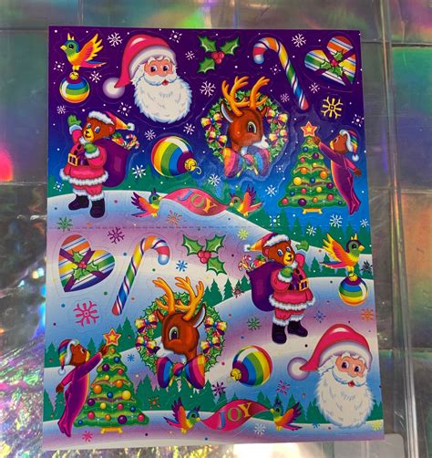 lisa frank christmas|lisa frank stickers.